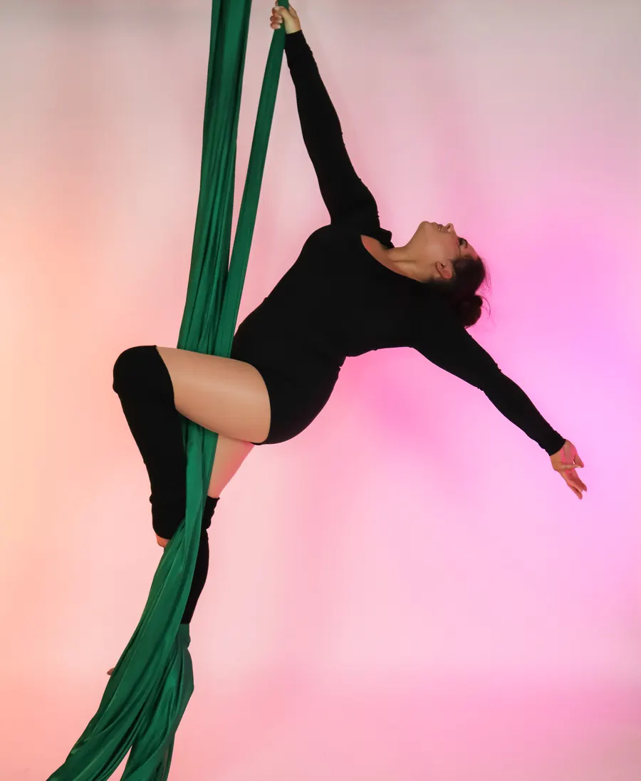 Aerial Yoga class at Flexibility in Flight